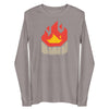 FIRE | Long Sleeve Tee | Bella + Canvas