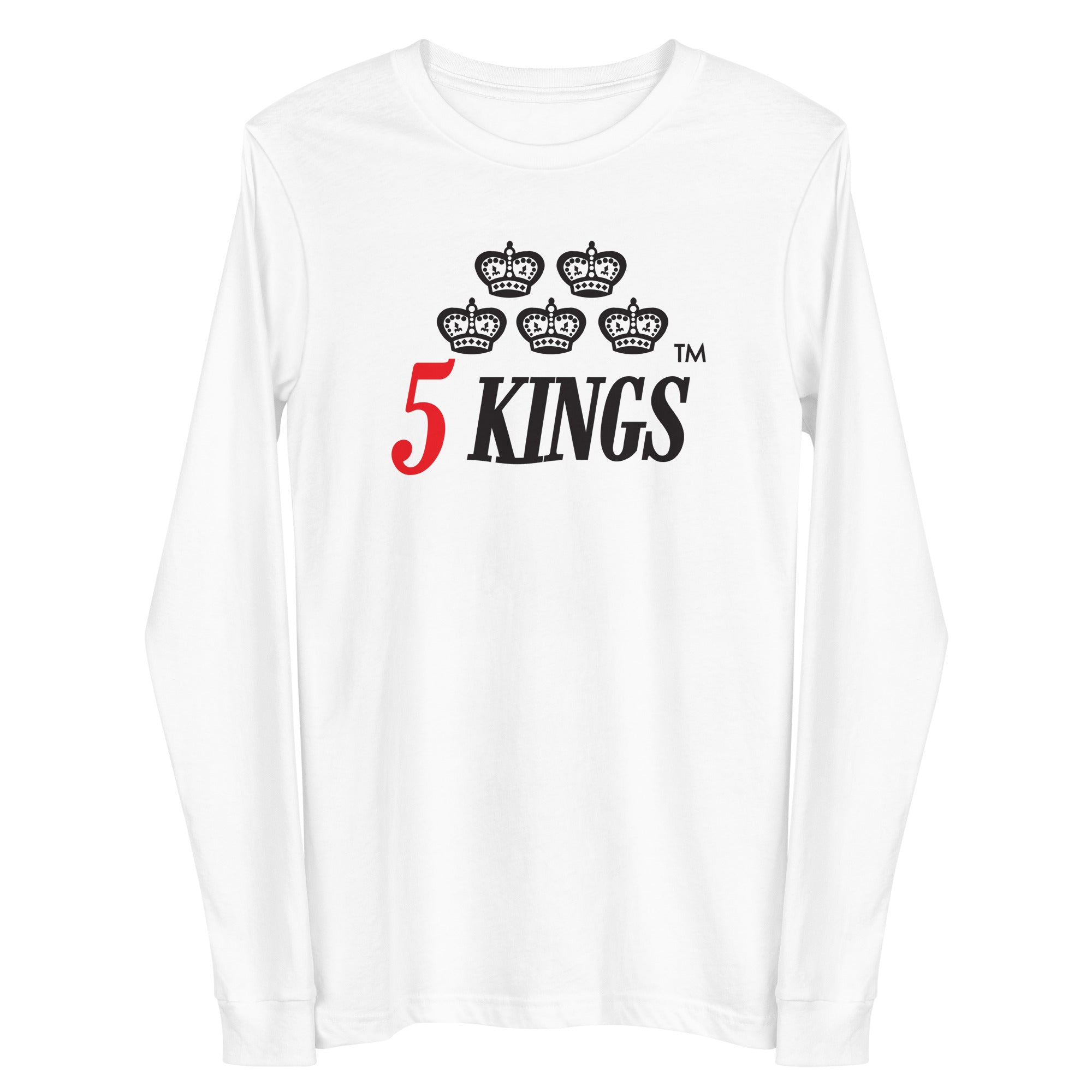 5 KINGS | Long Sleeve Tee | Bella + Canvas