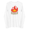 FIRE | Long Sleeve Tee | Bella + Canvas