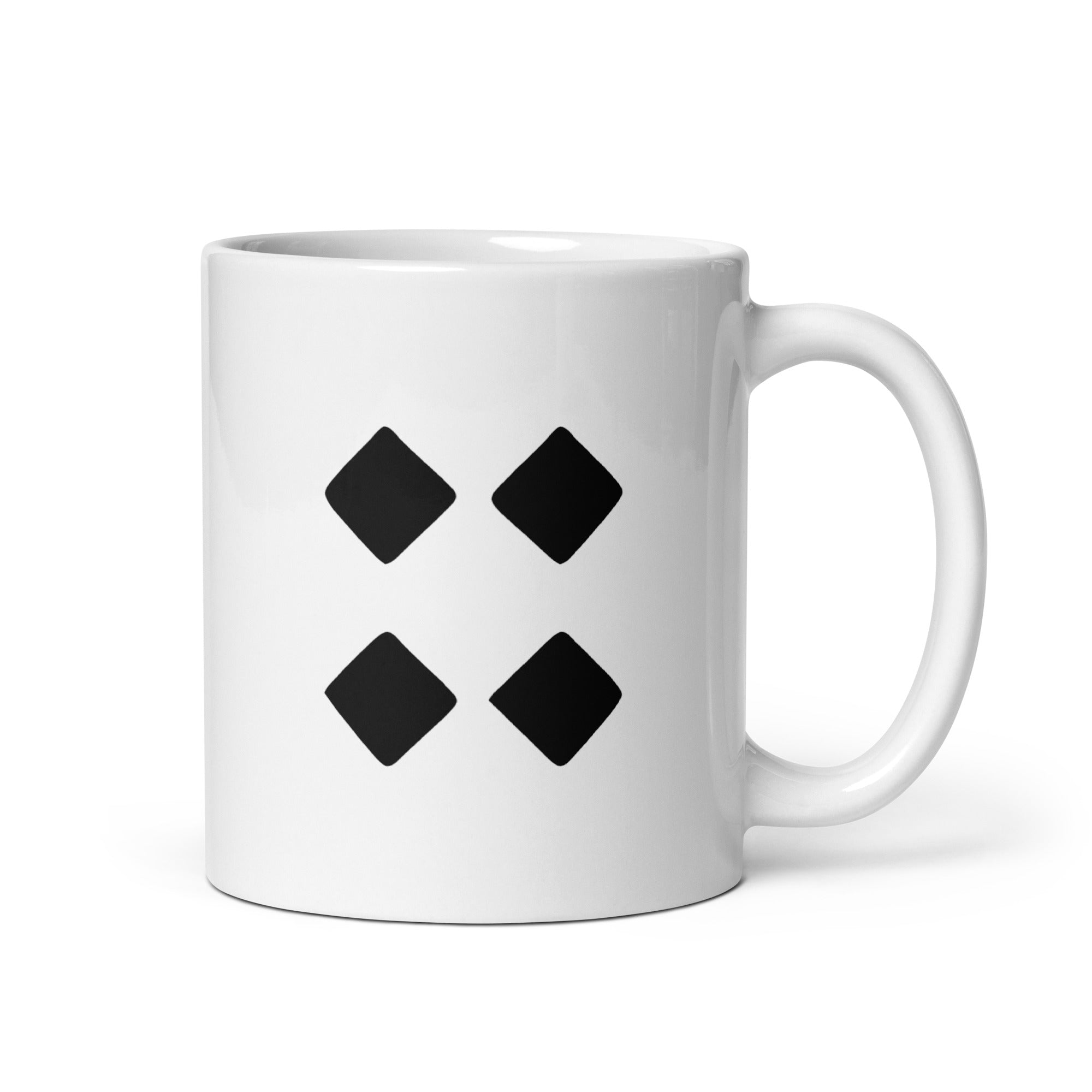 4 DIAMOND Tattoo Mug