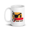 DUCK BOSS | White glossy mug