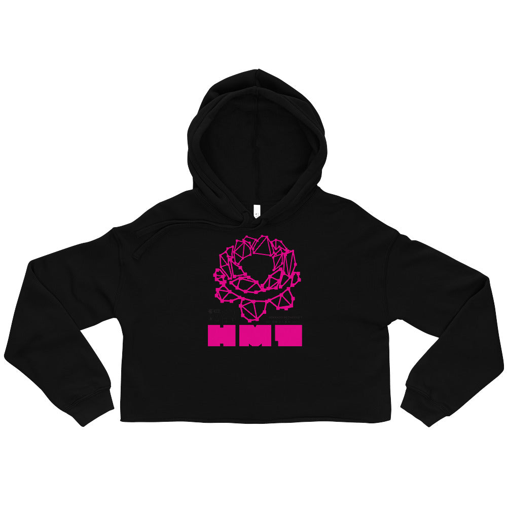 PINKFLOWER | Crop Hoodie