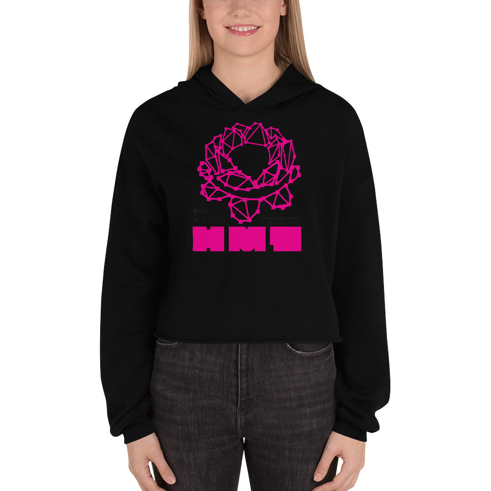 PINKFLOWER | Crop Hoodie