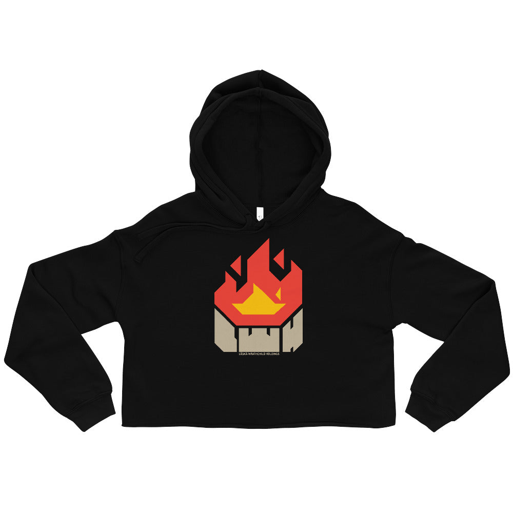 FIRE | Crop Hoodie