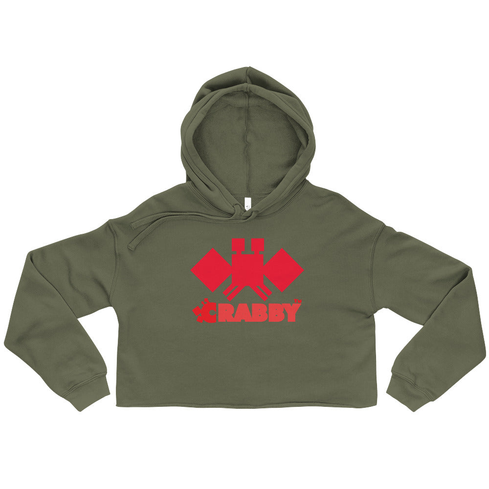 CRABBY | Crop Hoodie