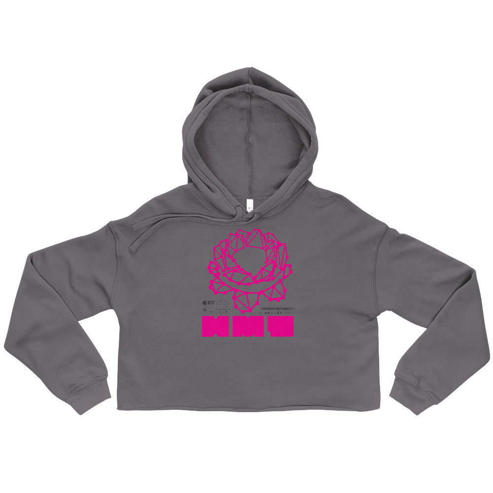 PINKFLOWER | Crop Hoodie